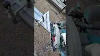 18v makita brushless circular saw with diablo blade 48 tpi ferrous metal cutting