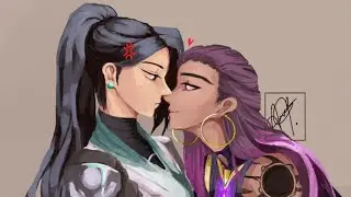reyge VALORANT speed drawing bc theyre so hot haha