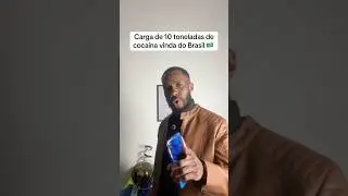 carga de 10 toneladas de coca&iacute;na vinda do Brasil 🇧🇷