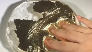 SATISFYING GOLD LEAF SLIME COMPILATION// diySatisfying