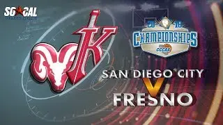 CCCAA Men's Basketball Semifinal: San Diego City vs Fresno City - 3/10/18 - 5pm
