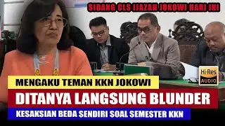 🔴SIDANG IJAZAH JOKOWI DI SOLO! SAKSI TEMAN KKN JOKOWI 