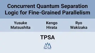 [TPSA'25] Concurrent Quantum Separation Logic for Fine-Grained Parallelism