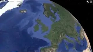 Earth Flight Simulator in Javascript