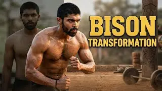 കഷ്ടപ്പെട്ട് നേടിയ വിജയം | Dhruv Vikram's Insane Kabaddi Training Transformation | Bison Movie