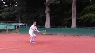 Blindentennis Training   Einzelstunde   02 09 2016