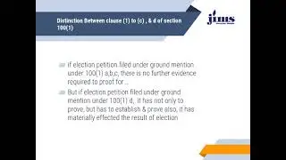 Grounds  to challenge the Election Petition under RP Act, 1951