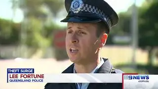 Channel 9 Brisbane - Car Theft on the Rise