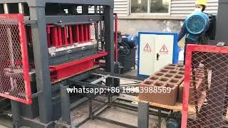 QTJ5-15 Auto Concrete Hollow Block making Machine Price