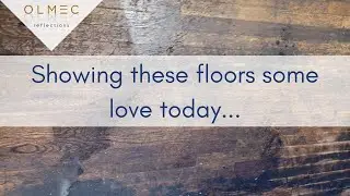 Before of an Unbelievable Dirty Hardwood Floor...