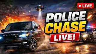 LIVE 🔴 Range Rover Police Chase in GTA 5 | Extreme High-Speed Escape | Realistic Gameplay