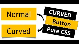 How to create a curved button with CSS | HTML