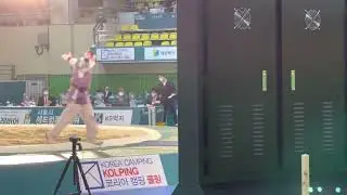 2022 장흥장사씨름대회 (권진욱vs정은서)둘째판 장외