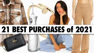 My 21 BEST Purchases of 2021! *you NEED these*