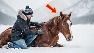 Ein sterbender Mustang bittet verzweifelt um Hilfe – und was danach geschieht, ist unglaublich