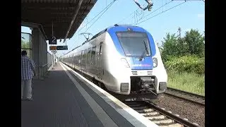 National Express Talent 2  | Zugdurchfahrt | Station Neuss-Allerheiligen