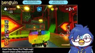 (7/1/21) [vtuber] drift into my heart :3 | CTR First Playthrough |