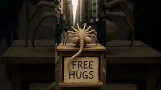 This Free Hug Could Be Your Last&hellip; #Alien #FaceHugger #FreeHug #iU