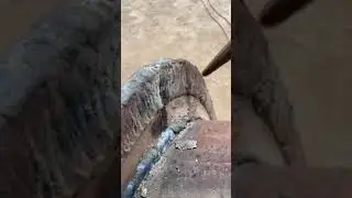How easy is it to remove welding chip. 😂😂😂