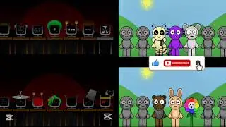 Невероятная битва в Incrediblox: добро против зла 👎 Sprunki Obby 😁