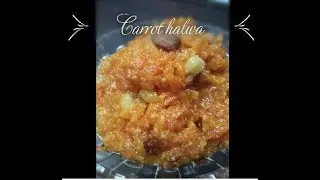 How to make easy carrot halwa- easy instant sweet...