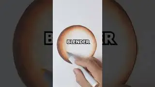 Drawing / Painting anime characters | Smooth Blends #shorts