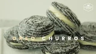오레오 츄러스 만들기 : Oreo churros Recipe : オレオチュロス -Cookingtree쿠킹트리
