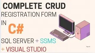 Desktop crud Application in c# /with sql server/ university project