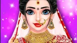 Indian royal wedding doll makeup||Android gameplay||girl games||@StylishGamerr ||new game 2022