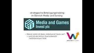 Aktienvorstellung: Media and Games Invest Plc: Quartalsbericht vs Aktienkurs