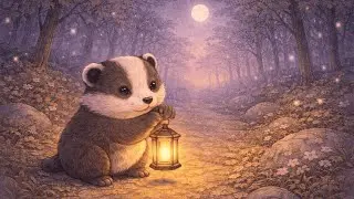 The Little Badger and the Tiny Lantern | Kids Animal Story