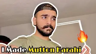 I Made Mutton Karahi | Pakistani Students in USA | AB Saim Gujjar | Saim Speaks