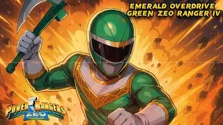 Emerald Overdrive (Green Zeo IV) | Synthwave Metal Power Rangers Tribute