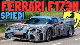 The Ferrari Sf90 Successor Has Been Spied Road Testing Trying To Hide Its True Identity