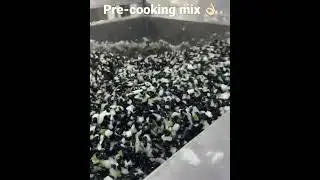 Ready to Eat, retort beans. Pre-cook mixing. 🫘🧅🫑