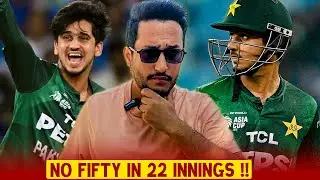Saim Ayub struggle continues in T20Is. No fifty in last 22 innings 🏏
