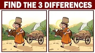 Find The Difference,Three Mistakes You Must Catch Fast|Only Genius Can Find|Puzzle Game Challenge#70