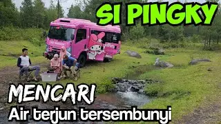 BERSAMA CAMPERVAN KESAYANGAN KAMI MASUK KE PERKAMPUNGAN UNTUK MENCARI AIR TERJUN
