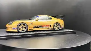 Ignition Model IG 1/18 Top Secret GT3000 Supra (A80) Gold  IG3743