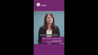 Why did Carla Rossini, FCMA, CGMA, choose to study CIMA 's CGMA qualification?