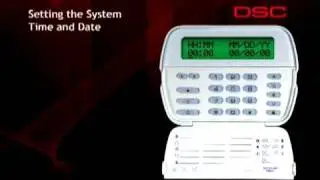 DSC PowerSeries System Setting Time and Date