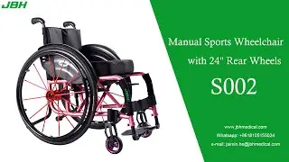 Manual Sports Wheelchair with 24