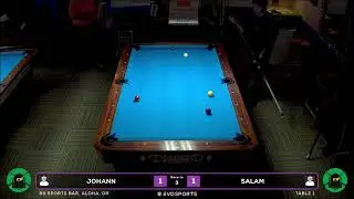 JOHANN vs SALAM  - 89 SPORTS BAR - TABLE 1 | EvoSports