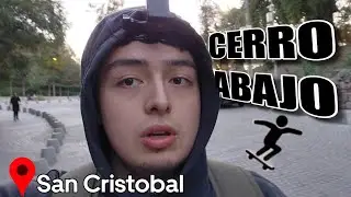 MI PRIMERA VEZ CERRO ABAJO EN SKATE (luego de mucho tiempo) - VLOG