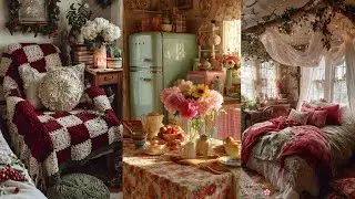🌹 BEYOND THE RUSH OF TIME: Vintage Rustic Home Tour Blending Old-World Charm with Modern-Day Living