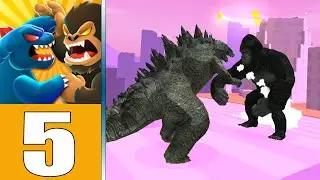 Kaiju Run (IOS/Android) Max Level Gameplay Walkthrough All Levels Part 5