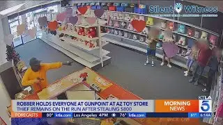 Kids held at gunpoint during Arizona toy store robbery