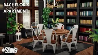 Bachelor&rsquo;s Studio Apartment 🤎 || The Sims 4: Speed Build