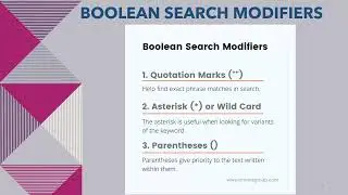 General Search Tips