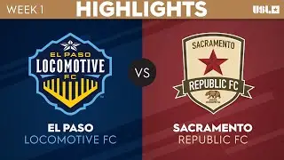 3.11.2023 | El Paso Locomotive FC vs. Sacramento Republic FC - Game Highlights
